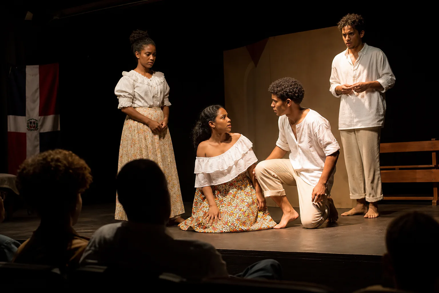 Presentación de teatro juvenil