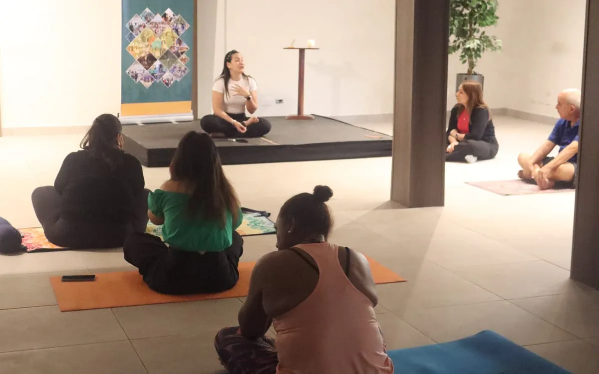 Encuentro de respiración consciente en Nueva Acrópolis